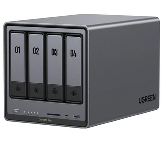 Ugreen NASync DXP4800 Plus NAS Bureau Intel Pentium Gold 8505 8 Go DDR5 0 To UGOS PRO