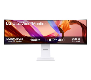 LG 49U950A-W 49" LED Dual QHD 5 ms Noir, Blanc
