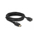 DeLOCK Câble d’extension DisplayPort 1.2 4K 60 Hz 5 m