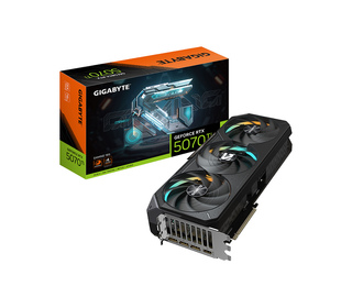GIGABYTE GeForce RTX 5070 Ti GAMING 16G Carte graphique - 16 Go GDDR7, 256 bits, PCI-E 5.0, Fréquence du cœur 2452 MHz, 3 x DP 2
