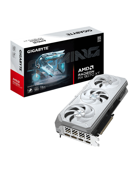 GIGABYTE Radeon RX 9070 XT GAMING OC ICE 16G AMD 16 Go GDDR6
