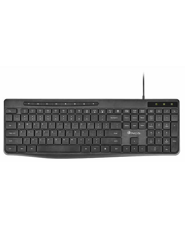 NGS SPECTRA FR clavier maison/bureau USB AZERTY Français Noir
