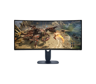 Alienware AW3425DWM 34" LCD Wide Quad HD 4 ms Noir, Bleu