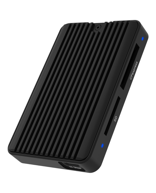 ICY BOX IB-CR504-C31 lecteur de carte mémoire USB 3.2 Gen 2 (3.1 Gen 2) Type-C Noir