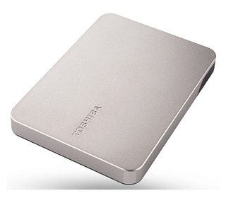 Toshiba Canvio Flex 1TB disque dur externe 1 To 2.5" 3.2 Gen 1 (3.1 Gen 1) Argent