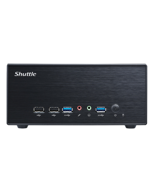 Shuttle XPС slim XPC slim Barebone XH610G2 - S1700, Intel H610, 1xDP, 2xHDMI, 2 PCIe Slots (1x 16X & 1x X1), 2x Intel LAN (1G + 