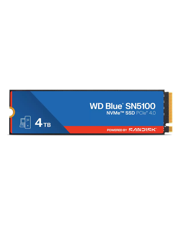 Western Digital WD Blue SN5100 4 To M.2 PCI Express 4.0 NVMe QLC 3D NAND