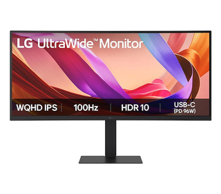 LG 34U650A-B 34" LCD Wide Quad HD 5 ms Noir