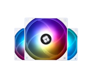 Thermalright TL-C12CW-S X3 système de refroidissement d’ordinateur Boitier PC Ventilateur 12 cm Blanc