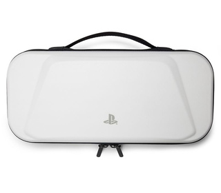 PowerA PSCS0355-01 Housse de protection pour console de jeux portable Sony Feutrine, Caoutchouc Blanc