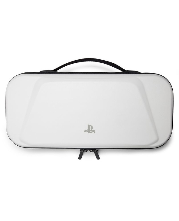 PowerA PSCS0355-01 Housse de protection pour console de jeux portable Sony Feutrine, Caoutchouc Blanc