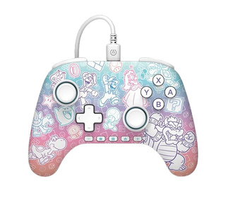 PowerA Manette filaire Advantage pour Nintendo Switch 2 - Mushroom Kingdom