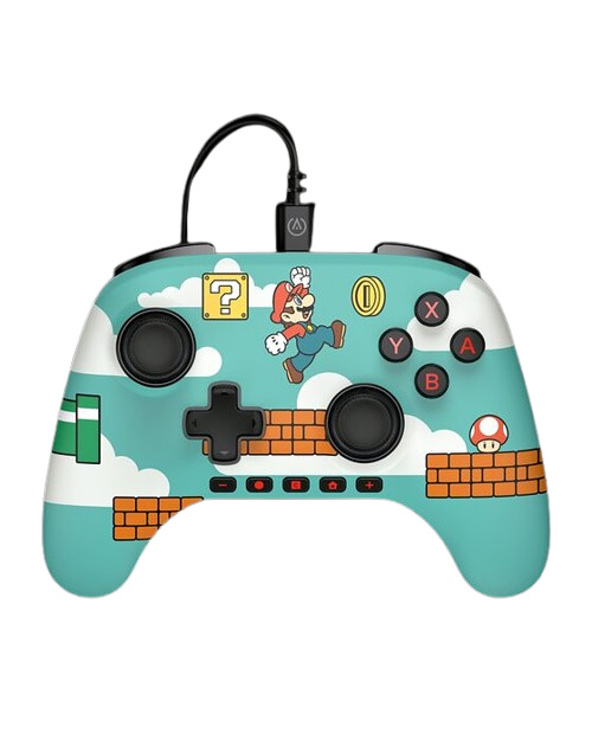 PowerA Manette filaire Advantage pour Nintendo Switch 2 - Mario Time