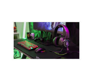 The G-Lab KORP IRIDIUM Casque Avec fil &sans fil Arceau Gaming USB Type-C Bluetooth Noir