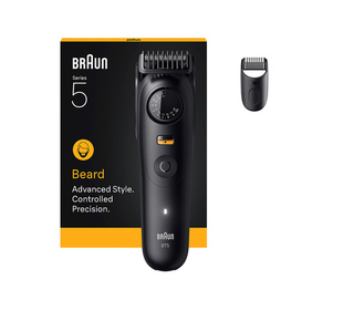 Braun BeardTrimmer 5 BT5500 tondeuse à barbe Batterie 20 2 cm Mouillé & sec Noir
