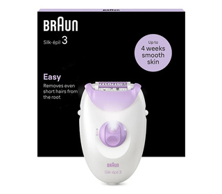 Braun Silk-épil 3 3-000 20 pince(s) Violet, Blanc
