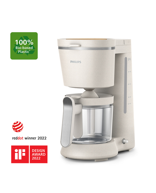 Philips Eco Conscious Edition HD5120/00 Cafetière filtre - Plastiques 100% biosourcés