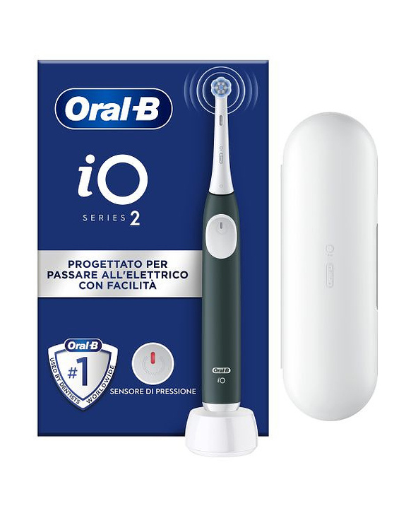 Oral-B iO2 Adulte Brosse à dents vibrante Vert, Blanc