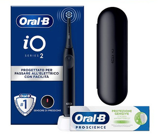 Oral-B iO2 Adulte Brosse à dents vibrante Noir
