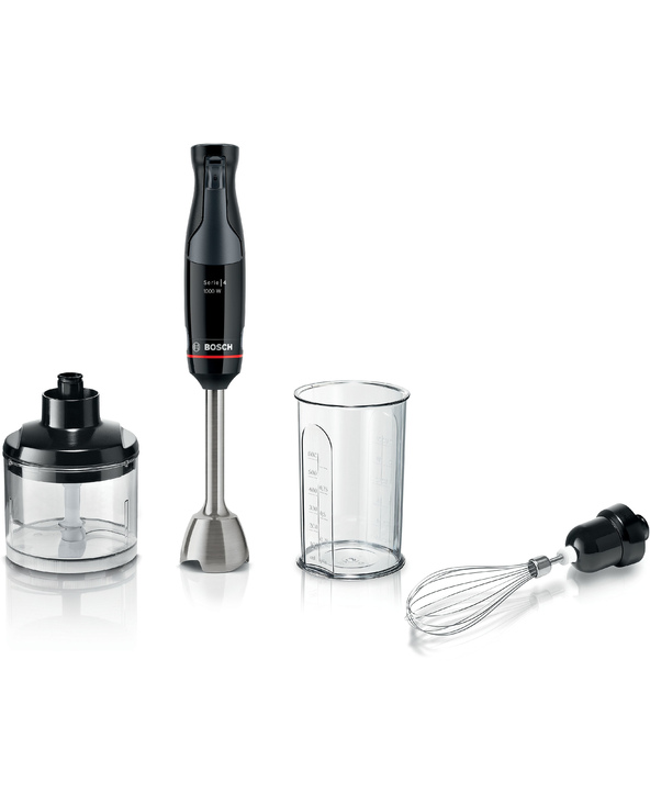Bosch Serie 4 MSM4B621 blender 0,6 L Mélangeur par immersion 1000 W Anthracite, Transparent