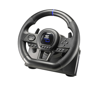 Subsonic SA5645-NG accessoire de jeux vidéo Noir USB Volant + pédales PC, PlayStation 4, Xbox One, Xbox One S, Xbox One X, Xbox 