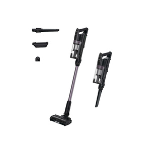 Hoover HF1P10H 011 Aspirateur balai Batterie Sec mousse Sans sac 0,7 L 165 W Noir, Violet 2,2 Ah