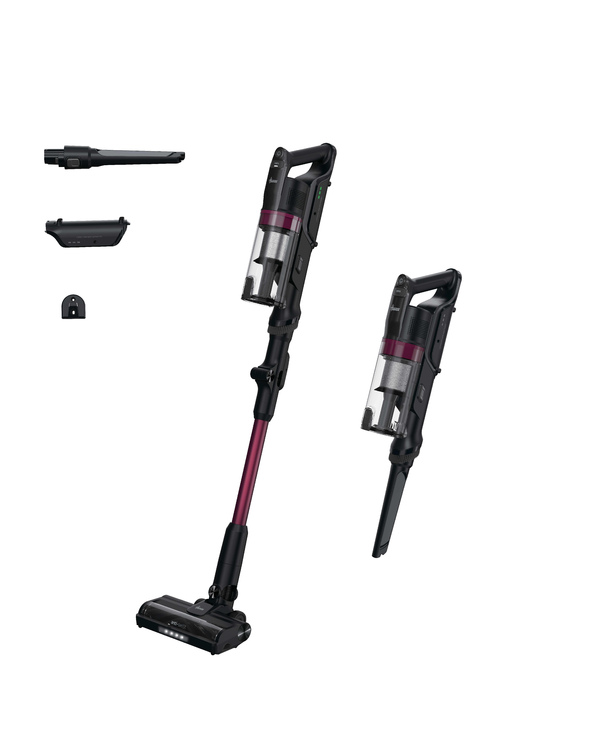 Hoover HF1P10HX 011 Aspirateur balai Batterie Sec mousse Sans sac 0,7 L 165 W Magenta 2,2 Ah