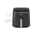 Cosori Turbo Blaze Chef Edition Unique 6 L Autonome 1725 W Friteuse d’air chaud Noir, Rose doré