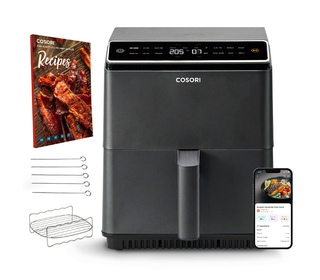 Cosori Dual Blaze Unique 6,4 L Autonome 1750 W Friteuse d’air chaud Noir