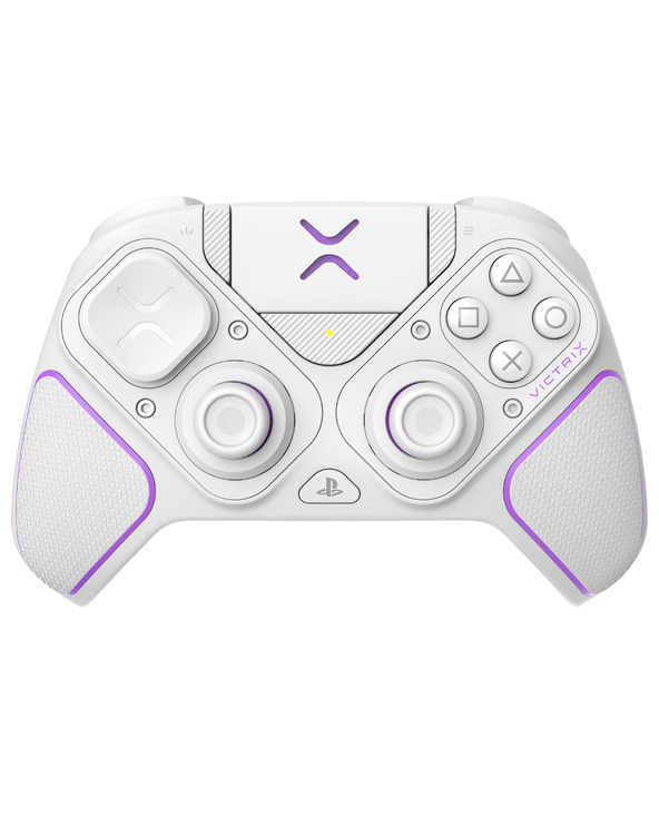 PDP 052-002-WH accessoire de jeux vidéo Violet, Blanc RF/USB Manette de jeu Analogique/Numérique PC, PlayStation 4, PlayStation 