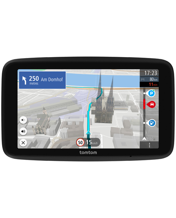 TomTom GO navigateur Portable/Fixe 15,2 cm (6") Écran tactile 270 g Noir