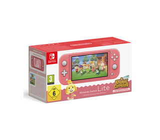 Nintendo Switch Lite Animal Crossing console de jeux portables 14 cm (5.5") 32 Go Écran tactile Wifi Corail
