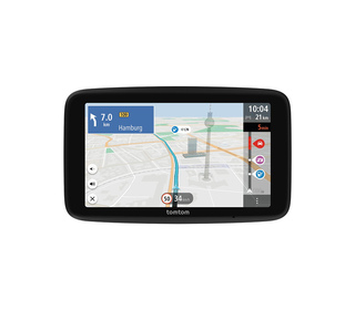 TomTom GO Camper Tour navigateur Fixé 15,2 cm (6") Écran tactile Noir
