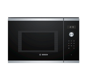 Bosch Serie 6 BFL554MS1F micro-onde Acier inoxydable Micro-onde simple Intégré 25 L 900 W