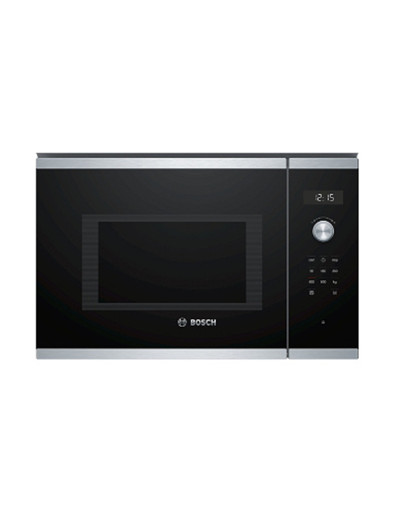 Bosch Serie 6 BFL554MS1F micro-onde Acier inoxydable Micro-onde simple Intégré 25 L 900 W