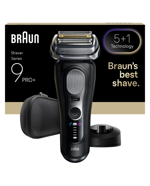 Braun Series 9 Pro+ 9610S rasoir pour homme Rasoir à grille Tondeuse Noir