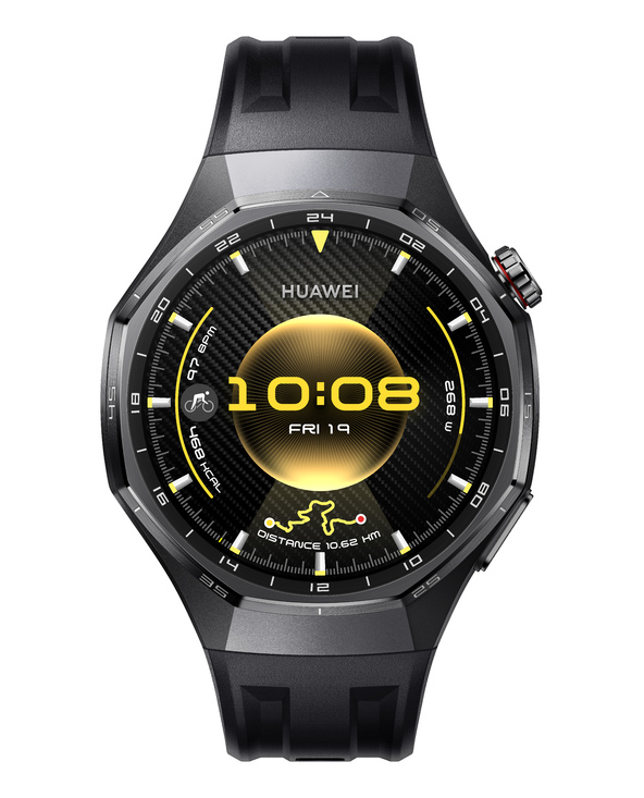 Huawei WATCH GT6 PRO 3,73 cm (1.47") AMOLED 46 mm Numérique 466 x 466 pixels Écran tactile Noir GPS (satellite)