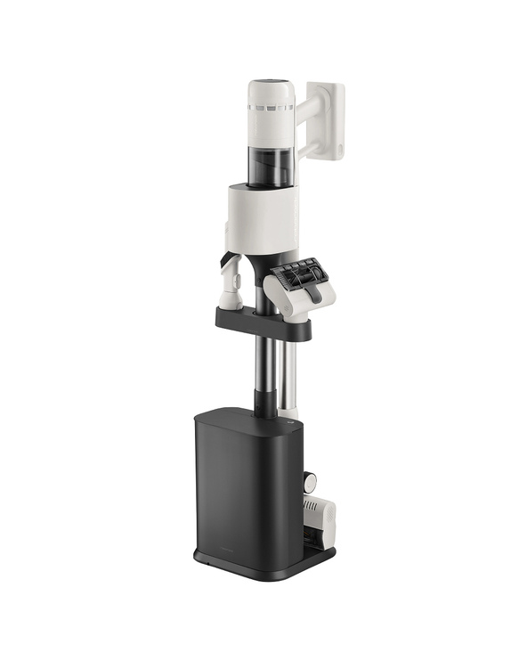 Roborock H60 Hub Batterie Sec HEPA Sans sac Noir, Blanc