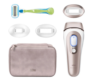 Braun Silk-Expert Pro IPL PL7253 Lumière pulsée Or rose, Blanc