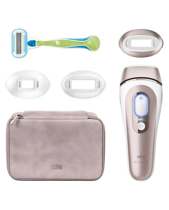 Braun Silk-Expert Pro IPL PL7253 Lumière pulsée Or rose, Blanc