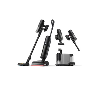 Dreame H15 Mix Aspirateur-balai 2 en 1 Batterie Sec&humide Sans sac 400 W Noir 5 Ah