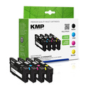 KMP 1656,4005 cartouche d'encre 4 pièce(s) Compatible Noir, Cyan, Magenta, Jaune
