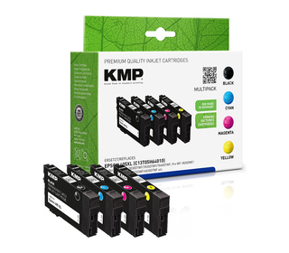 KMP 1656,4005 cartouche d'encre 4 pièce(s) Compatible Noir, Cyan, Magenta, Jaune