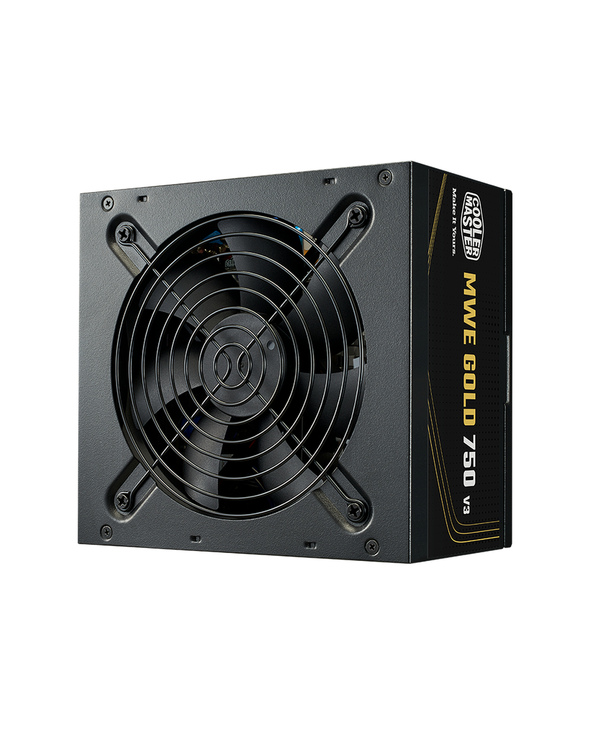 Cooler Master MWE Gold V3 ATX 3.1 Non-Modular Series unité d'alimentation d'énergie 750 W 24-pin ATX Noir