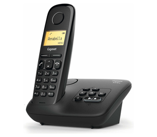 Gigaset AL170A Solo Téléphone DECT Identification de l'appelant Noir