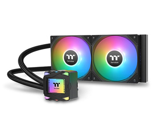 Thermaltake LA240 ARGB Carte-mère Kit de refroidissement du liquide 12 cm Noir 1 pièce(s)
