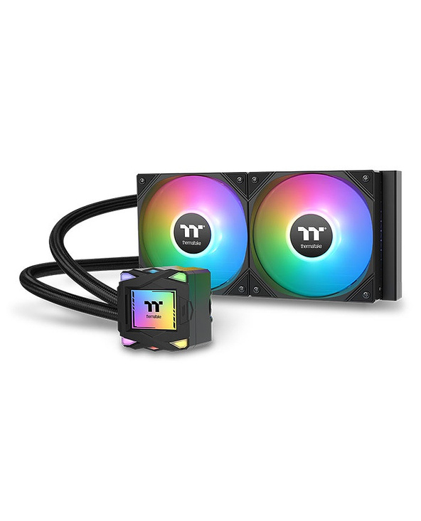 Thermaltake LA240 ARGB Carte-mère Kit de refroidissement du liquide 12 cm Noir 1 pièce(s)