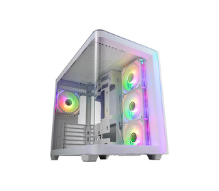FSP M580-BA Midi Tower Blanc