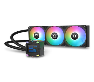 Thermaltake LA360-S ARGB Carte-mère Kit de refroidissement du liquide 12 cm Noir 1 pièce(s)