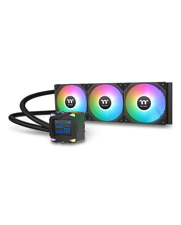 Thermaltake LA360-S ARGB Carte-mère Kit de refroidissement du liquide 12 cm Noir 1 pièce(s)